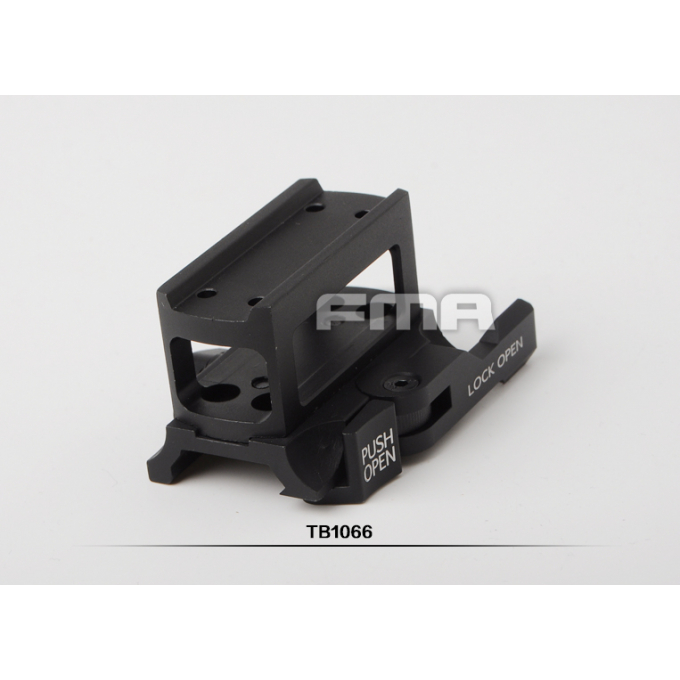 Zvýšená QD montáž kolimátoru RD-1 / RD-2 / T1, černá