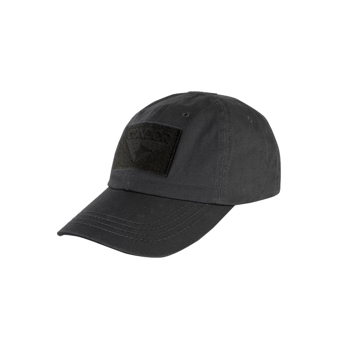 OPERATOR hat with VELCRO panels - Black