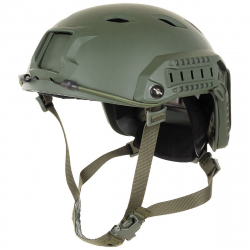 FAST paratrooper helmet kit, OLIVE