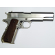 Colt M1911A1 Matt Chrome - blowback, full metal