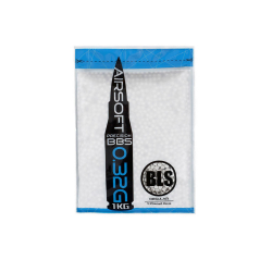BLS airsoftové kuličky PRECISION 0,32g, 3120 BBs (sáček) - Bílá