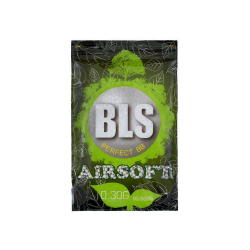 BLS BIO Airsoft Pellets 0.30g, 3300 BBs (Bag) - White