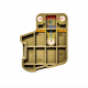 CTM AAP-01 Open Belt Holster, Right-Handed - Tan