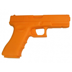 ESP silikónová tréningová pištoľ, tvar G17 - Oranžová