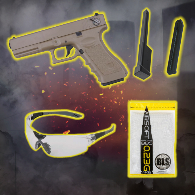 STARTER PACK set R18C AEP (CM.030) - Piesková