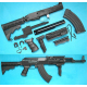 AK Tactical Conversion Kit (Extended Stock)(Black)