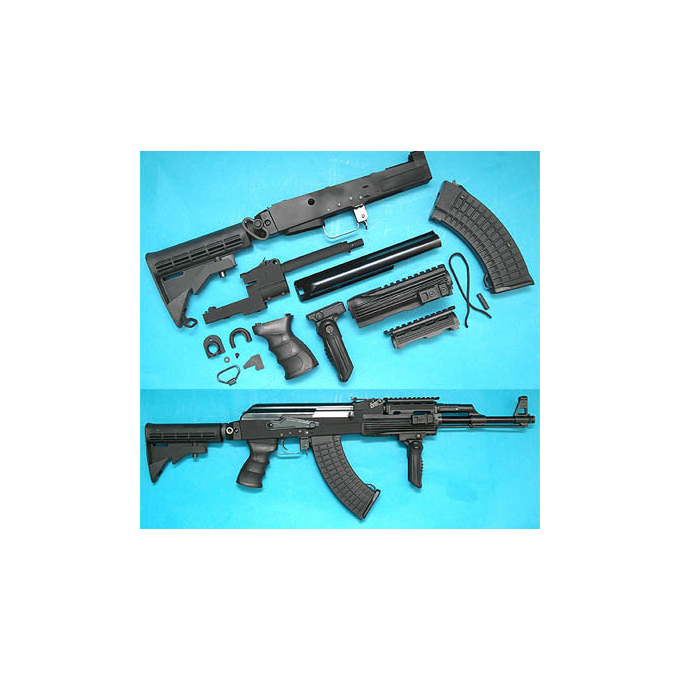 AK Tactical Conversion Kit (Extended Stock)(Black)