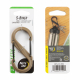 S-BINER® PLASTIC DUAL CARABINER, coyote - size 4