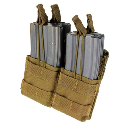 Double Stacker Open-Top M4 Mag Pouch COYOTE