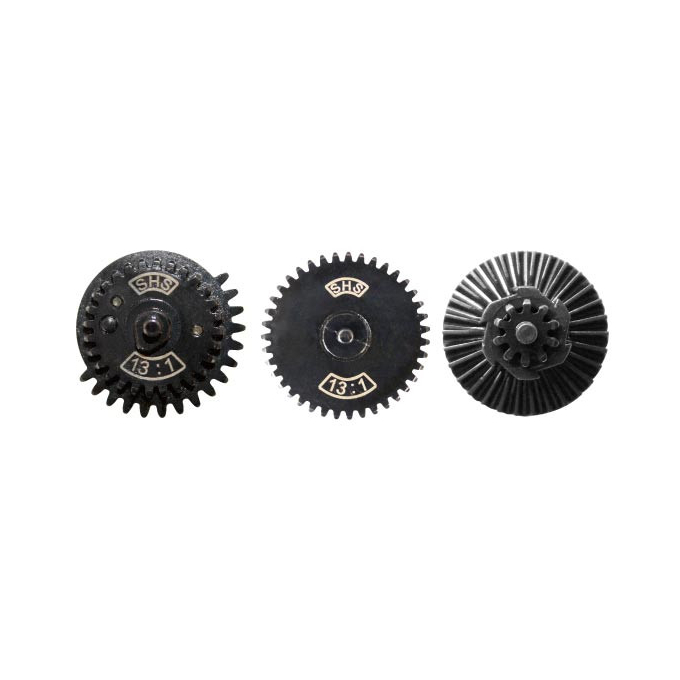 Low Noise High Speed Gear Set 13:1 - flat gear