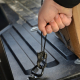 CamJam® XT™ Aluminum Rope Tightener, black - regular