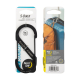 S-Biner® Stainless Steel Dual Carabiner, black - size 5