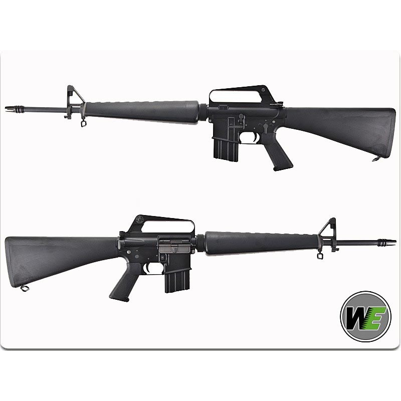 M16A1 (blowback) open bolt