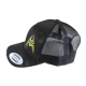Retro Trucker Cap ANAREUS Spider logo yellow - Multicam BLACK®