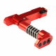CNC Aluminum Advanced Magazine Release Style B for M4/M16 - Red