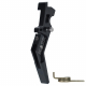 CNC Aluminum Advanced Speed Trigger (Style A) (Black) for M16 AEG Series