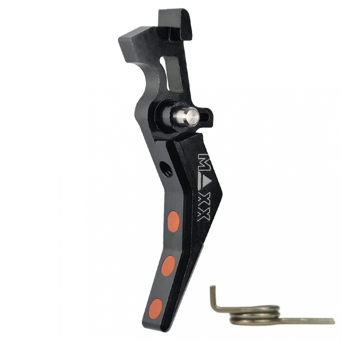 CNC Aluminum Advanced Speed Trigger (Style B) (Black) for M16 AEG Series