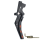 CNC Aluminum Advanced Speed Trigger (Style B) (Black) for M16 AEG Series