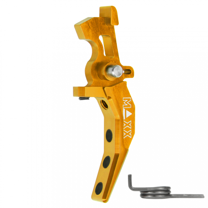 CNC Aluminum Advanced Trigger (Style C) (Dark Earth) for M16 AEG Series