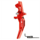 CNC Aluminum Advanced Trigger (Style C) (Red) for M16 AEG Series