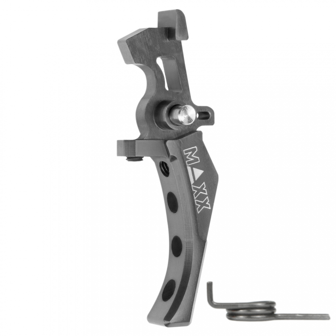 CNC Aluminum Advanced Trigger (Style D) (Titan) for M16 AEG Series