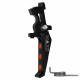 CNC Aluminum Advanced Trigger (Style E) (Black) for M16 AEG Series
