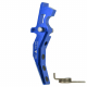 CNC Aluminum Advanced Speed Trigger (Style C) (Blue) for M16 AEG Series