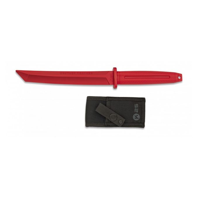 K25 Training knife RED 18,4 cm