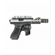 CTM side holster for Glock pistol - Black