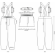 3D Ghillie Suit – Kalhoty - Kreuzotter