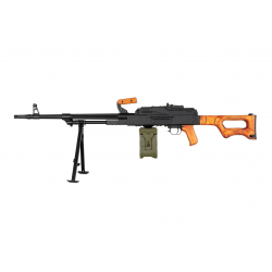 PKM machine gun - real wood stock