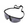 Nuprol Glasses BATTLE PRO'S  - Black Frame / Smoked Lense  w/Insert