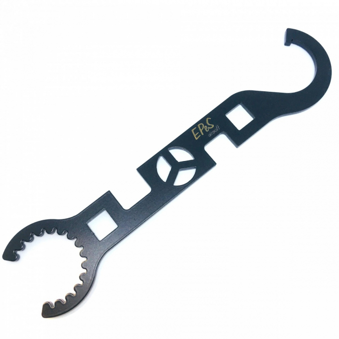 Metal AR15 Hardox wrench tool - black