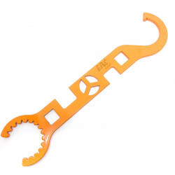Metal AR15 Hardox wrench tool - ORANGE