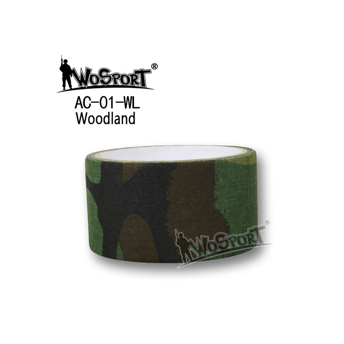 Páska lepící látková - Woodland