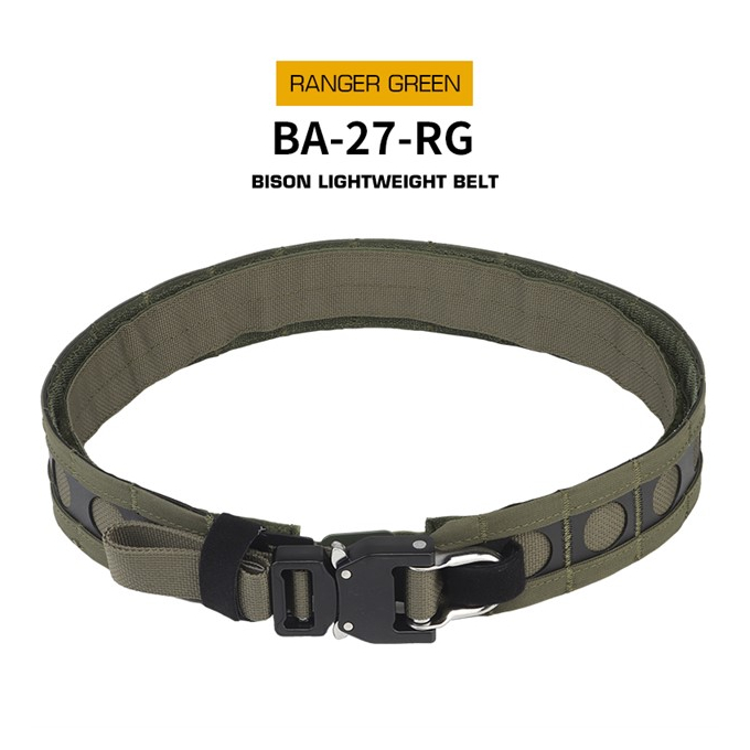 WoSporT BISON MOLLE Tactical Belt – Ranger Green