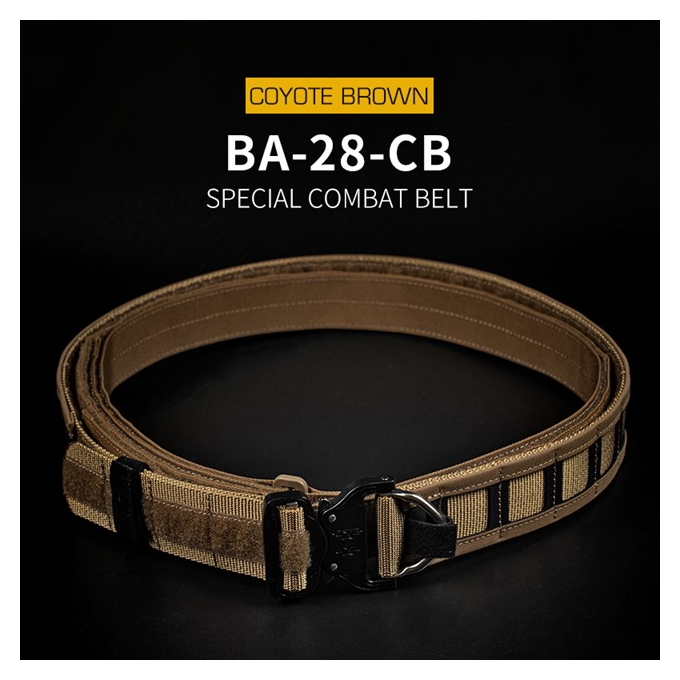 Special Ops shooting belt w/ Molle - Coyote