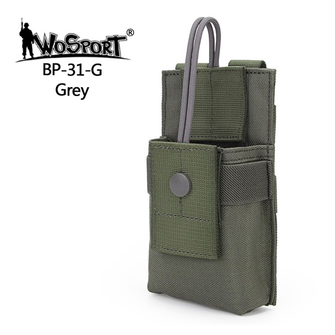 MOLLE Small Radio Pouch - Black