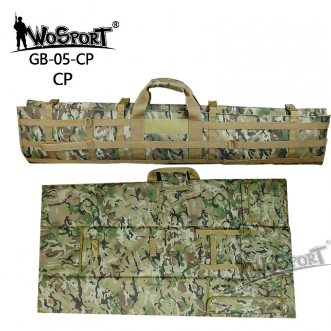 Střelecká podložka/brašna na zbraň 120cm - černá