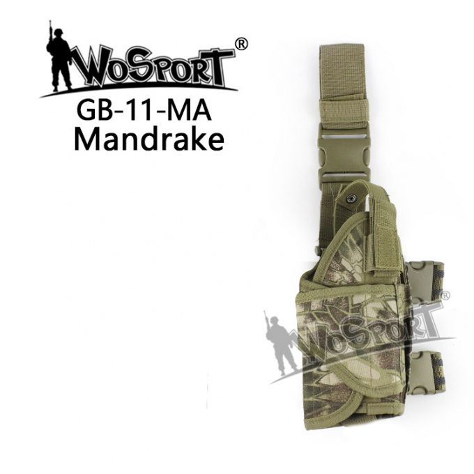 WST Universal Leg Holster TORNADO, Right-Handed - Kryptek Mandrake