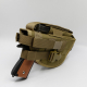 WoSporT Universal MOLLE Pistol Holster, Right Handed – Green