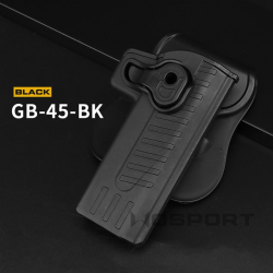 Opaskové pouzdro/ Holster pro modely Hi-Capa - černé