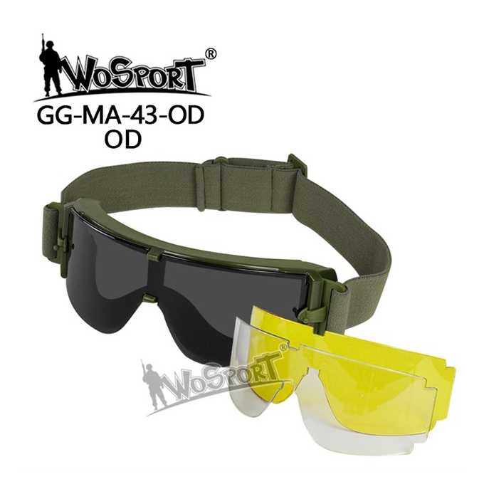 Ochranné brýle ATF X800 - zelené