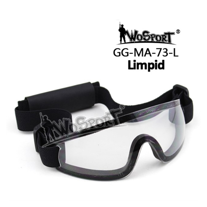 WST MA-73 Safety Goggles, Clear Visor – Transparent