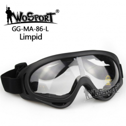 Antiglare&nbsp;Goggles MA-86, Black - Clear