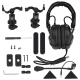 Gen 5 Noise Reduction and Sound Pickup Headset with adapter, Black