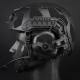 Taktický headset Gen 5 + montáž helmu FAST, černý