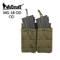 MOLLE Open Dual G36 magazine storage bag/Pouch - Green