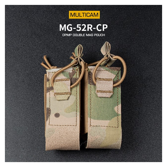 DPMP Double MOLLE sumka na dva 9mm pistolové zásobníky - MC