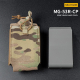 SRMP sumka Single MOLLE na zásobník M4/M16 otevřená - MC
